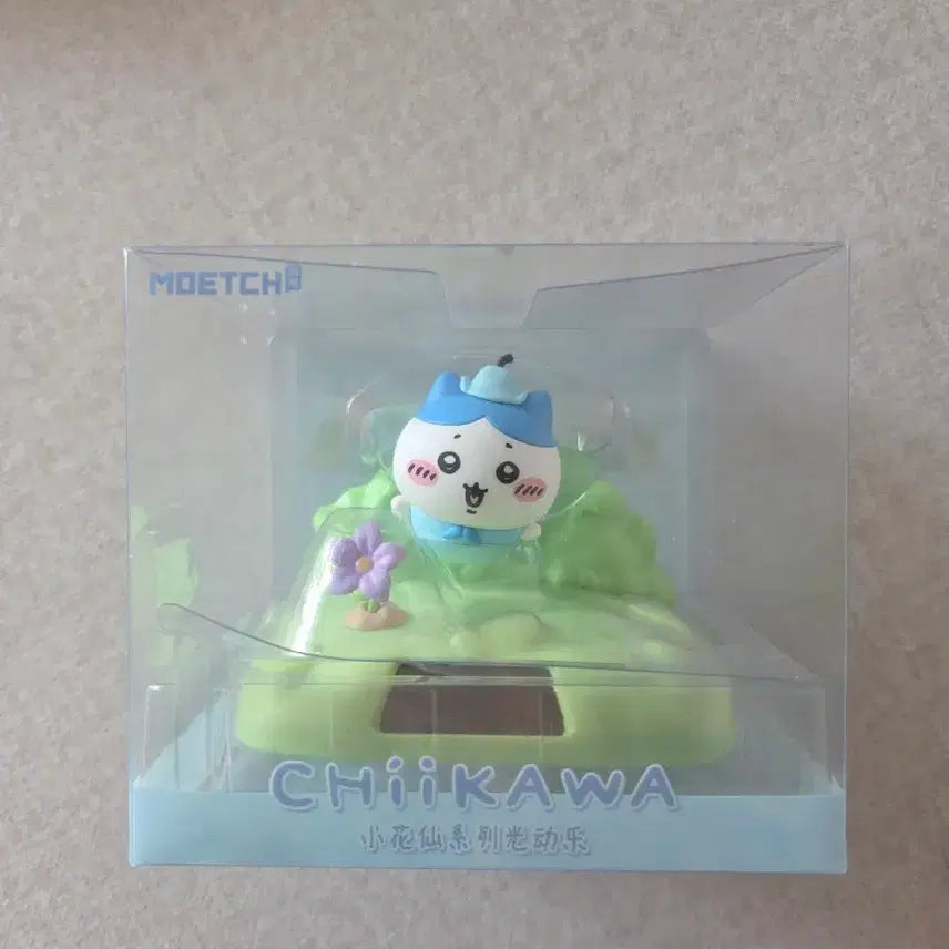 [BUNJANG] Cheikawa Hachiware MOETCH Solar Powered Wiggle Figure / (새상품) 먼작귀 치이카와 하치와레 MOETCH 태양열 솔라 흔들 피규어 노호혼