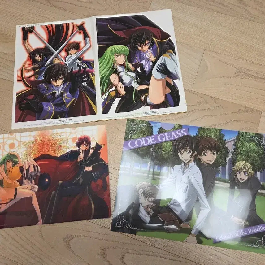 [BUNJANG] Code Geass Newtype Supplement Sticker Set / 코드기아스 뉴타입 부록