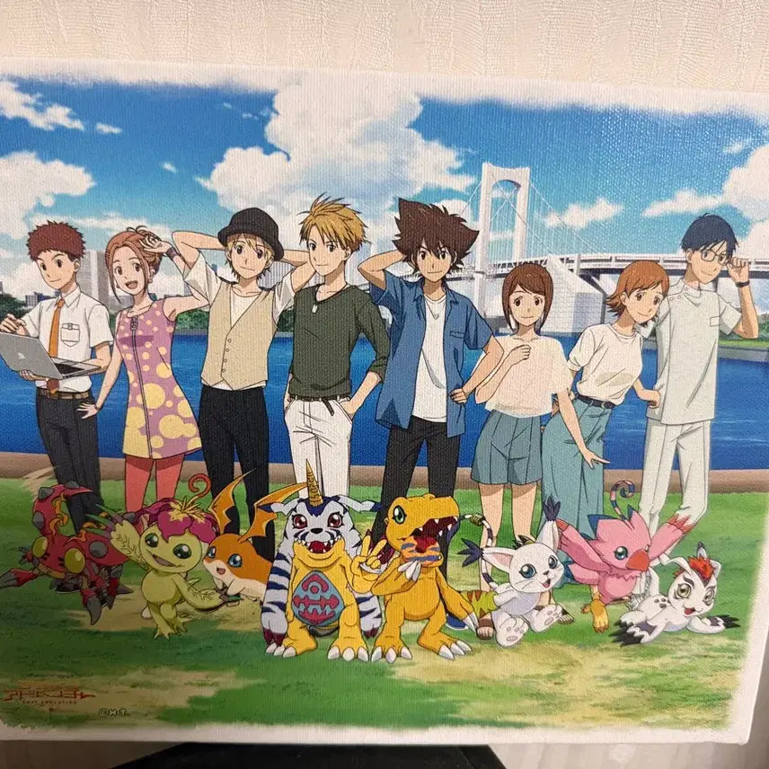 [BUNJANG] Digimon Canvas Art / 디지몬 캔버스 아트