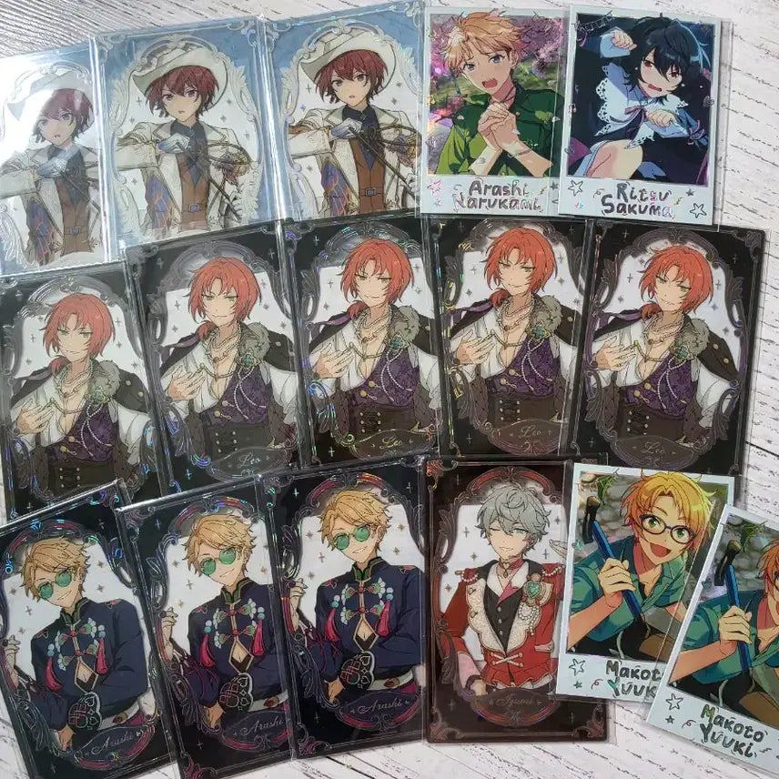 [BUNJANG] Ensemble Stars Gallery Collection Card Tsukasasa Leo Arashi Sena / 앙스타 갤러리 컬렉션 카드 츠카사 레오 아라시 세나