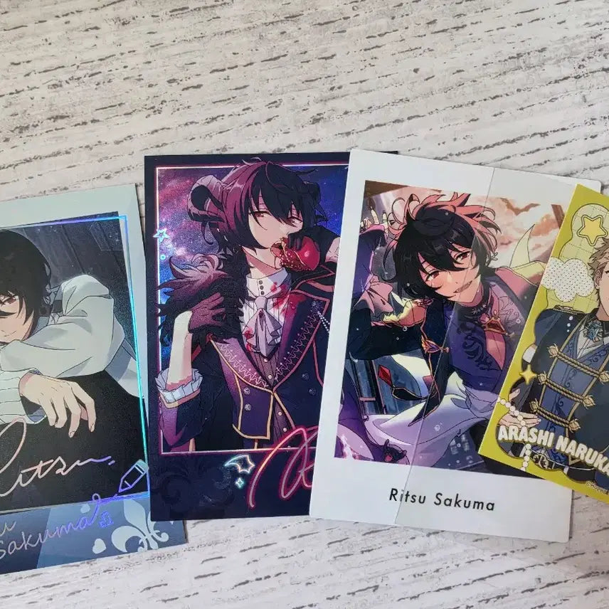 [BUNJANG] Ensemble Stars Gallery Collection Card Tsukasasa Leo Arashi Sena / 앙스타 갤러리 컬렉션 카드 츠카사 레오 아라시 세나