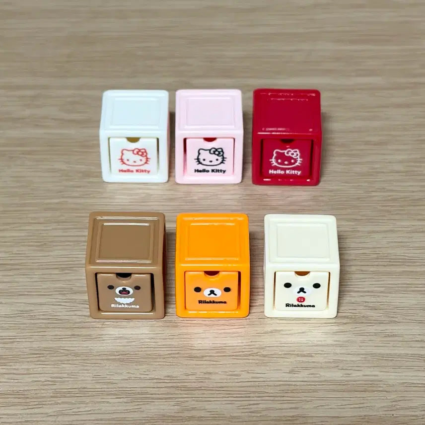 [BUNJANG] Miniature Kitty Rilak Drawer / 미니어쳐 키티리락 서랍장