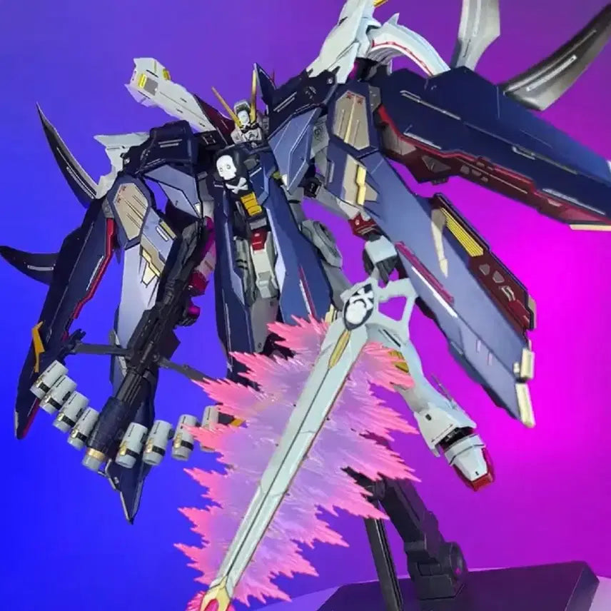 [BUNJANG] HiRM 1/100 Crossbone Gundam X-1 Full Cloth Die-cast Action Figure / 중천모형 1/100 크로스본 X-1 풀 클로스  초합금 완성품