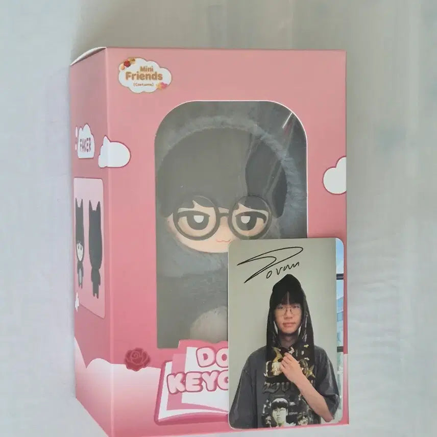[BUNJANG] T1 Hommeground Minifriends Doll Faker + Doran Photocard / 티원 홈그라운드 미니프렌즈 인형 페이커 + 도란 포카 양도판매