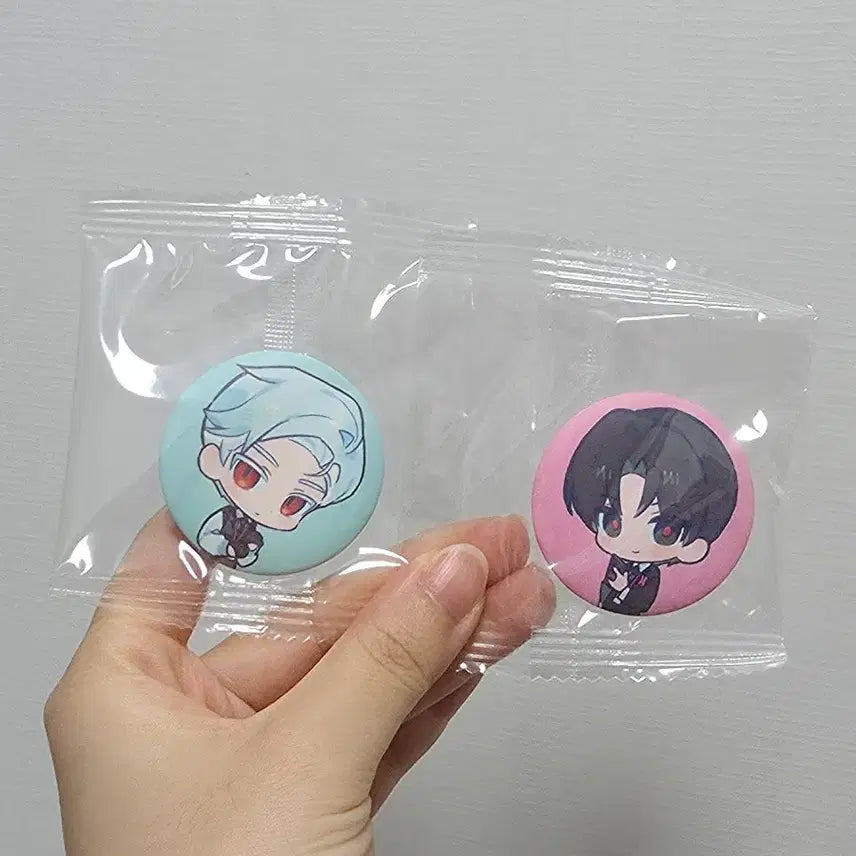 [BUNJANG] Baekilmong (Nightmare) Lucky Draw Mini Pin Button Set D / 괴담출근 백일몽 럭키드로우 D조 미니 핀버튼