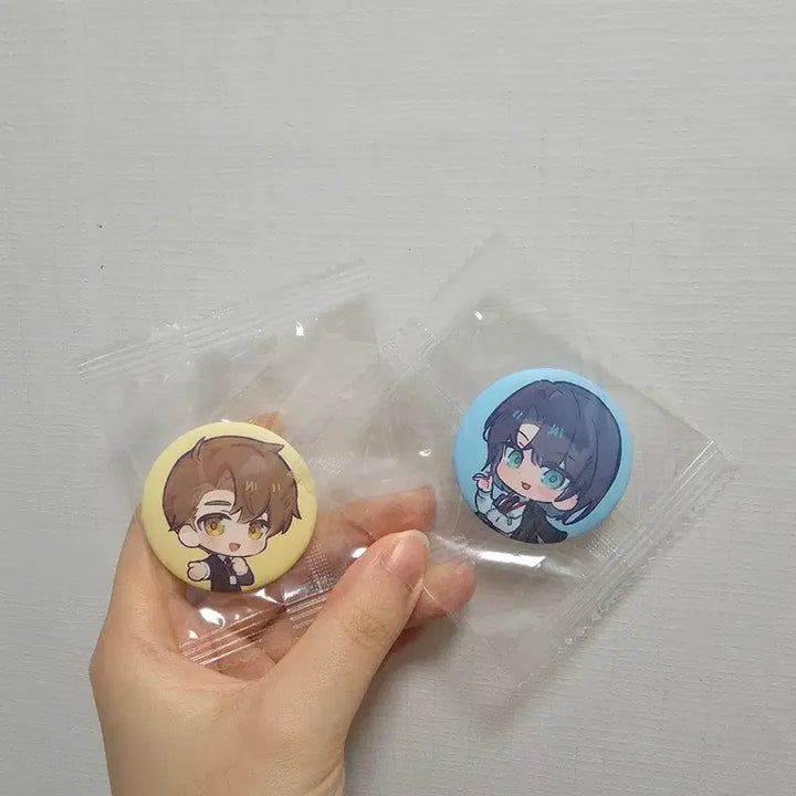 [BUNJANG] Baekilmong (Nightmare) Lucky Draw Mini Pin Button Set D / 괴담출근 백일몽 럭키드로우 D조 미니 핀버튼