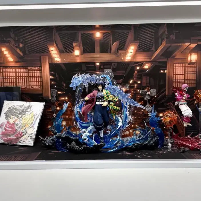 [BUNJANG] Demon Slayer: Kimetsu no Yaiba Mugen Castle Background Paper (Luneet Wide) / 귀멸의 칼날 무한성 배경지(루니트 와이드)