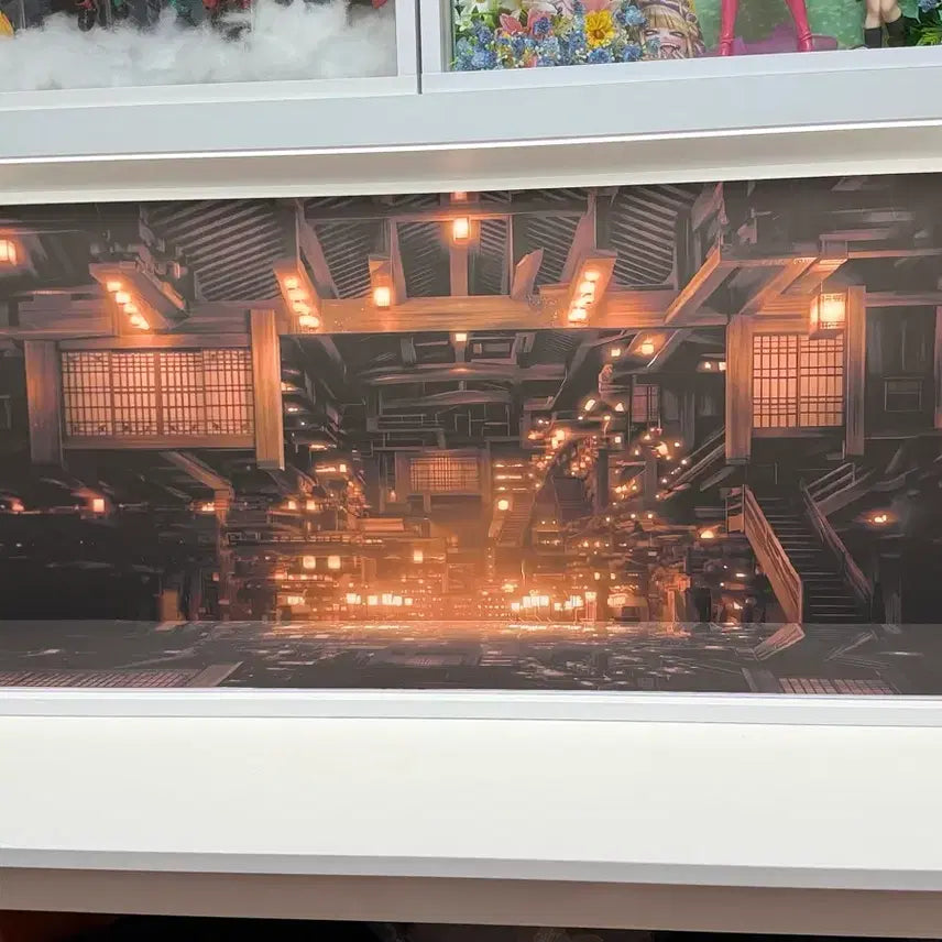 [BUNJANG] Demon Slayer: Kimetsu no Yaiba Mugen Castle Background Paper (Luneet Wide) / 귀멸의 칼날 무한성 배경지(루니트 와이드)