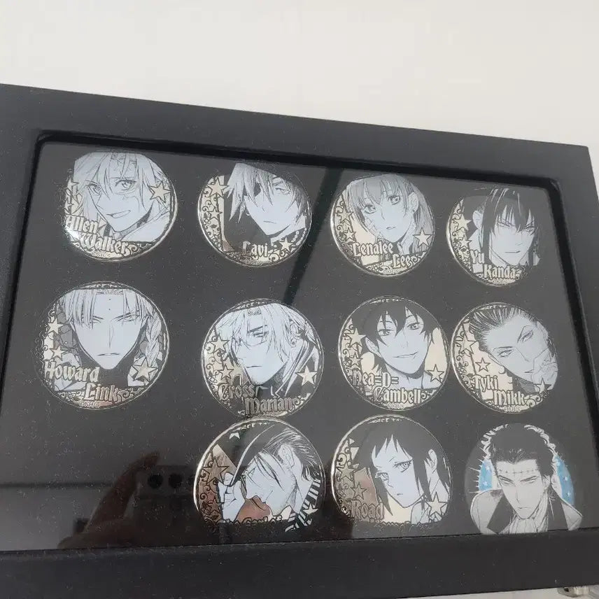 [BUNJANG] D.Gray-man Jump Shop Badge Full Set + Chibi Version / 디그레이맨 점프샵 백은뱃지 풀세트+중프샵티키