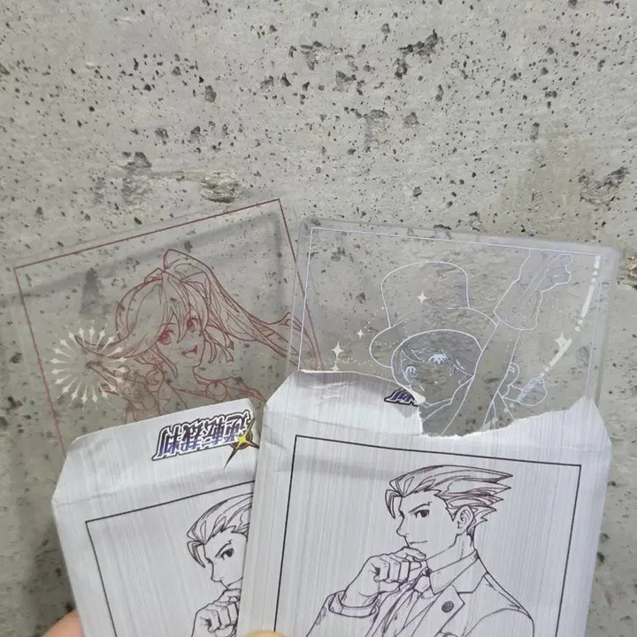 [BUNJANG] Ace Attorney Chinese Acrylic Standee / 역전재판 중국 아크릴