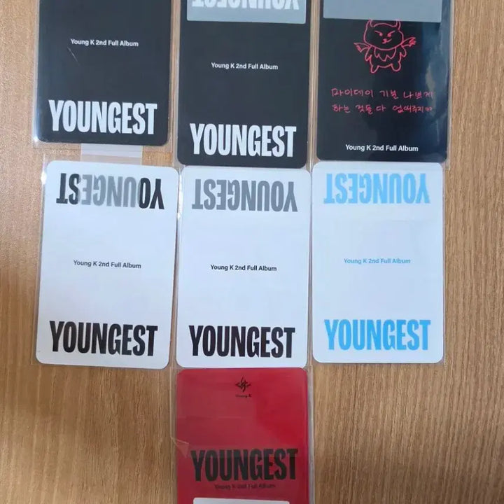[BUNJANG] DAY6 Young K Photocard Bundle Set / 일괄)영기스트 영케이  포카 (쭈구리 악마 포함)