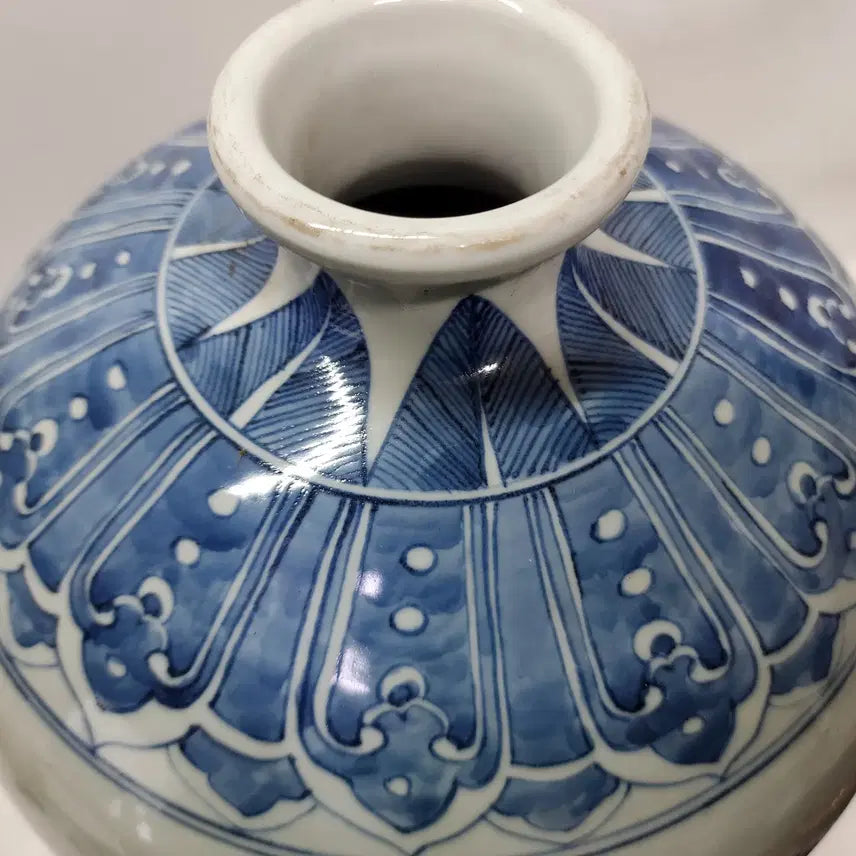 [BUNJANG] Chinese Blue and White Porcelain Vase / 청화백자 중국도자기 매병