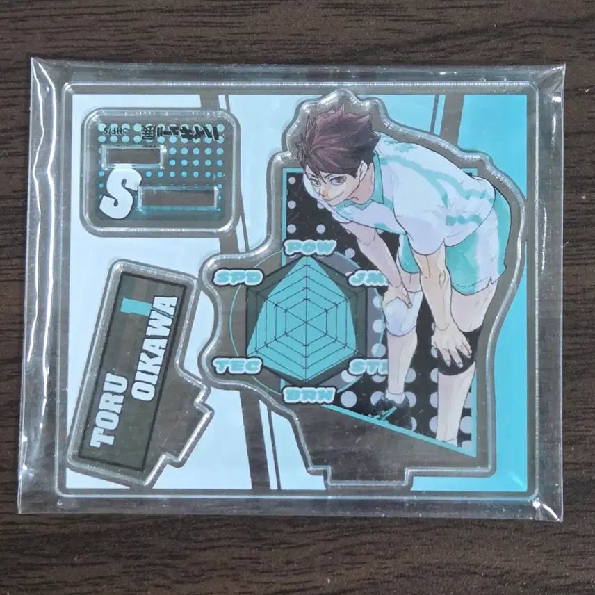 [BUNJANG] Haikyuu!! Tooru Oikawa Status Original Art Acrylic Stand / 하이큐 오이카와 스테이터스 스탯 원화전 아크릴
