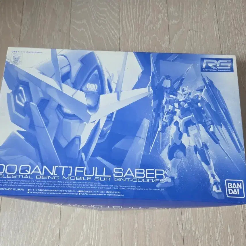 [BUNJANG] Bandai RG 00 Qan[T] Full Saber GNT-0000/FS / 반다이 RG 00 QAN[T] 풀세이버 GNT-0000/FS