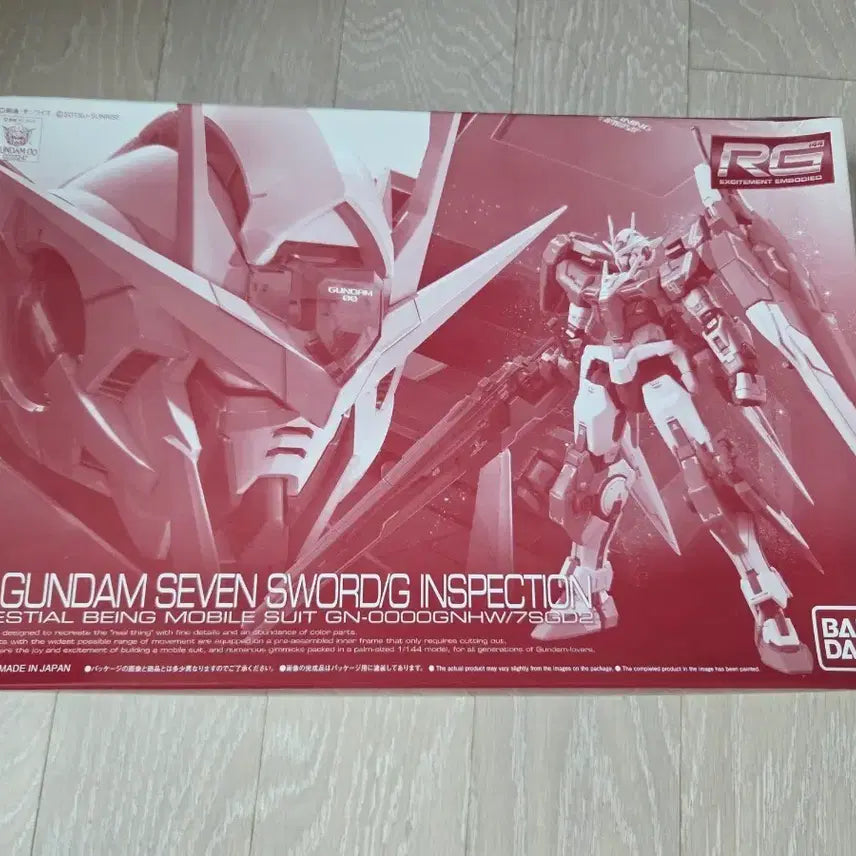 [BUNJANG] Bandai RG 00 Gundam Seven Sword/G Inspection / 반다이 RG 00 건담 세븐소드/G 인스펙션