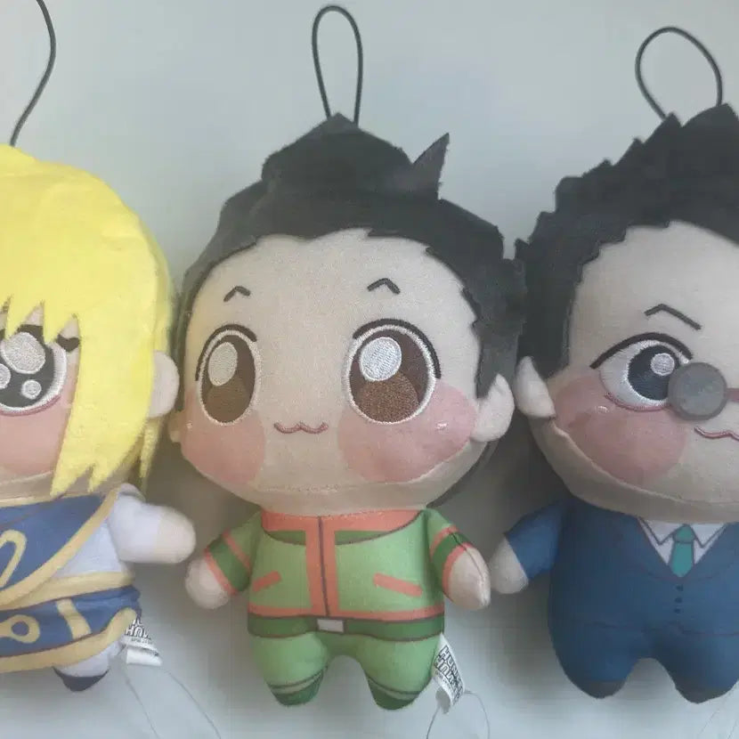 [BUNJANG] Hunter x Hunter Chibi Plush Set Gon, Kurapika, Leorio / 헌헌 쵸피누이 곤 크라피카 레오리오