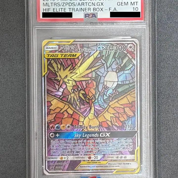 [BUNJANG] Pokemon Card North American Edition Zapdos, Moltres, Articuno Tag Team Special First Edition PSA 10 / 포켓몬카드 북미판 삼새 태그팀 특일 PSA 10