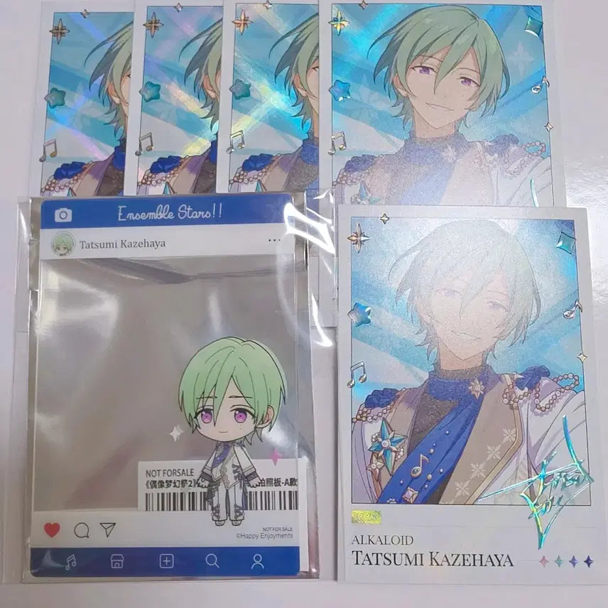 [BUNJANG] Ensemble Stars! Kasumi Tatsumi Bundle Set Special Polaroid / (일괄) 앙스타 앙상블스타즈 모펀 팝업 카제하야 타츠미 7만원 특전 폴라로이드