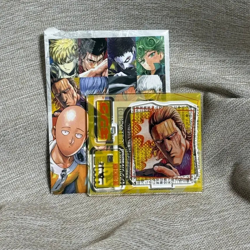 [BUNJANG] One Punch Man King Figure Acrylic Standee / 원펀맨 킹 피겨아크릴