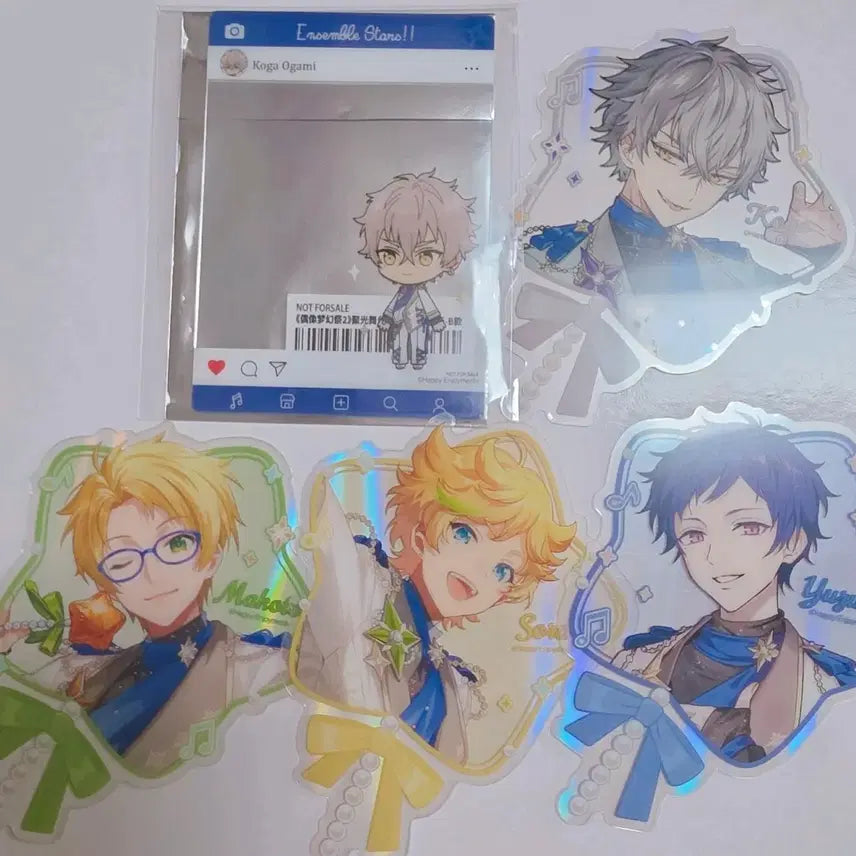 [BUNJANG] Ensemble Stars! Okami Koga 70,000 KRW Bundle Set Special Card / (일괄) 앙스타 앙상블스타즈 모펀 팝업 오오카미 코가 7만원 특전 카드 마코토 소라 유즈루