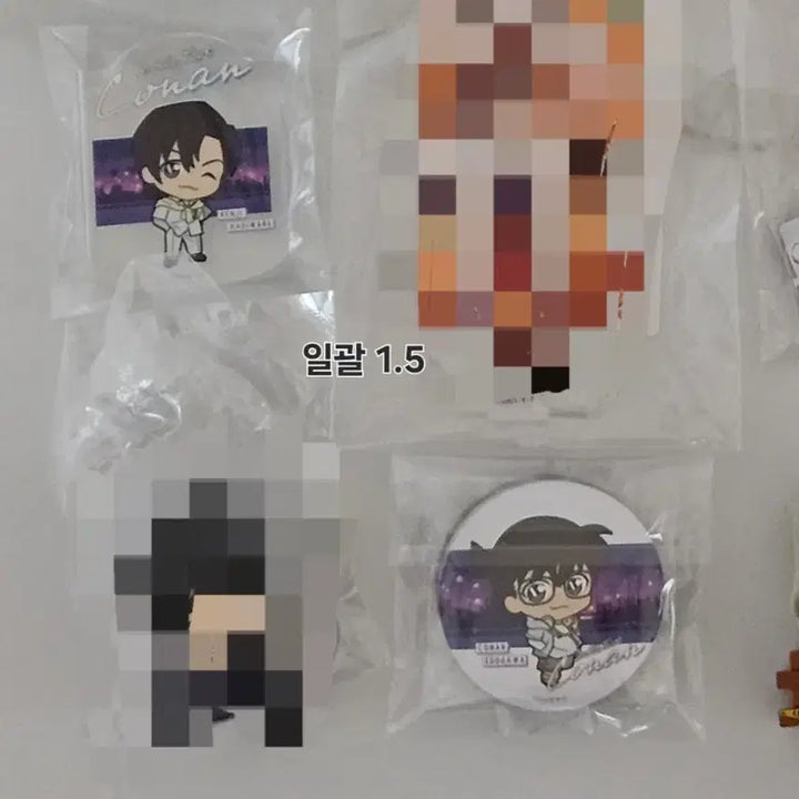 [BUNJANG] Detective Conan Sega Kuji H Prize Kaito Kid Can Badge / 명탐정 코난 세가 쿠지 H상 하기와라 코난 캔뱃지 하이웨이의 타천사