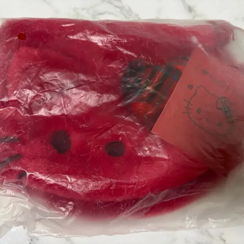 [BUNJANG] Sanrio Hello Kitty Face Drawstring Pouch Red / 산리오 헬로키티 페이스 조리개 파우치 레드 색상 판매