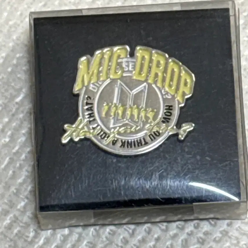 [BUNJANG] BTS MIC Drop Badge / 방탄소년단 MIC Drop뱃지