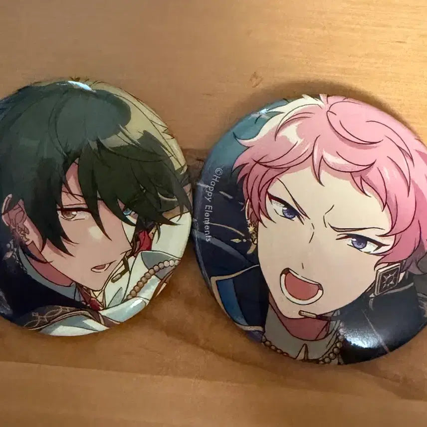 [BUNJANG] Ensemble Stars Mika/Shu Nickname Can Badges Bundle Set / 앙스타 미카/슈 별명동 캔뱃지 일괄 판매합니다