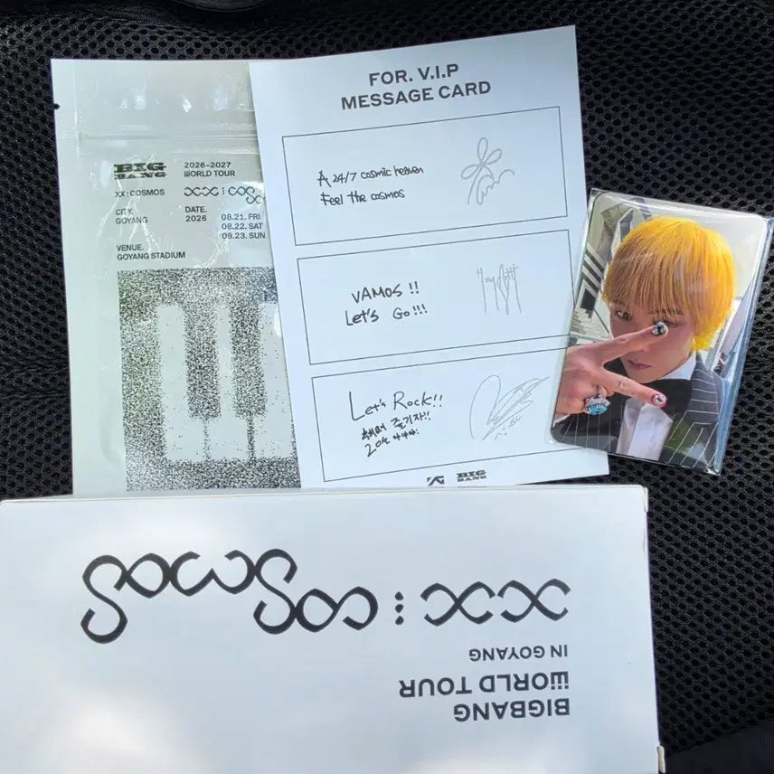 [BUNJANG] BIGBANG VIP Membership Kit Concert Edition Sealed / 빅뱅 콘서트 VIP 멤버십 키트 팬클럽 미개봉