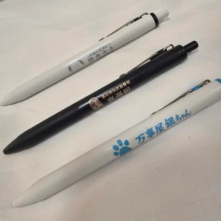 [BUNJANG] Gintama Gintama Exhibition Ballpoint Pen Set / 은혼전 해결사 볼펜 세트