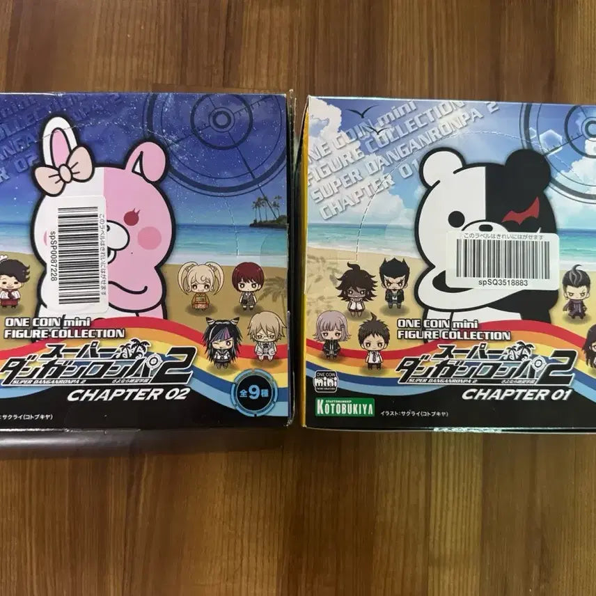[BUNJANG] Danganronpa 2 Wankoins Figure Set (1 &amp; 2) Sealed / 뉴단간론파 2 원코인 1 , 2 미개봉