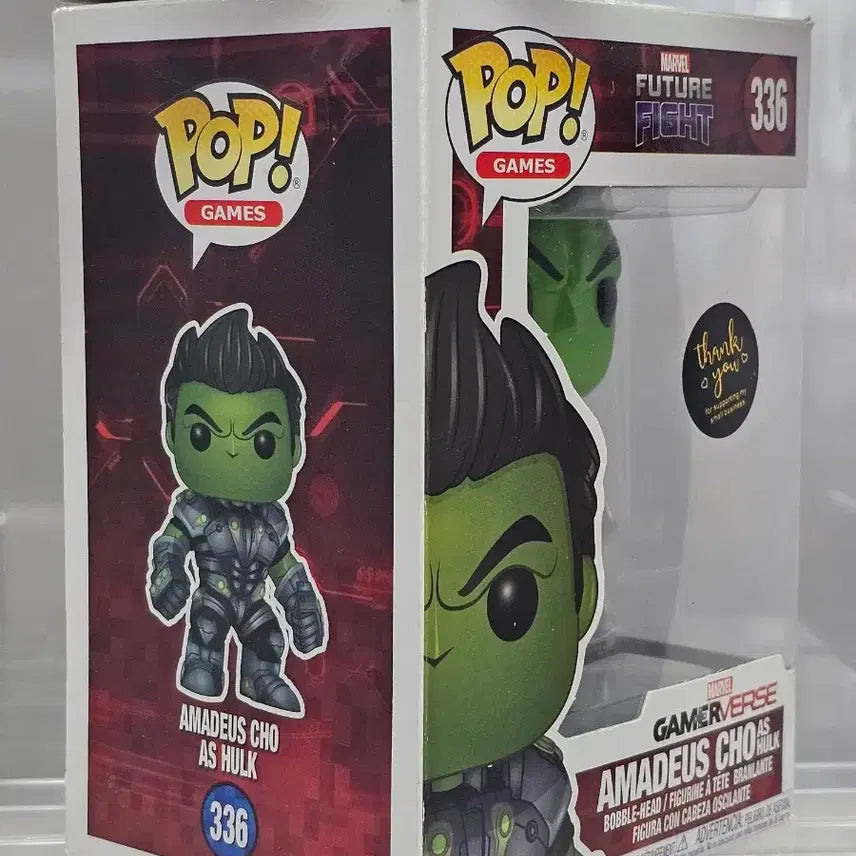 [BUNJANG] Funko Pop Amadeus Cho Hulk Gamerverse Marvel Future Fight / 헐크 아마데우스 조 마블 퓨처파이트 게이머버스 펀코 팝