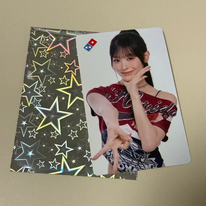 [BUNJANG] RESCENE Mina Domino Pizza Photocard / 리센느 미나미 도미노피자 포토카드