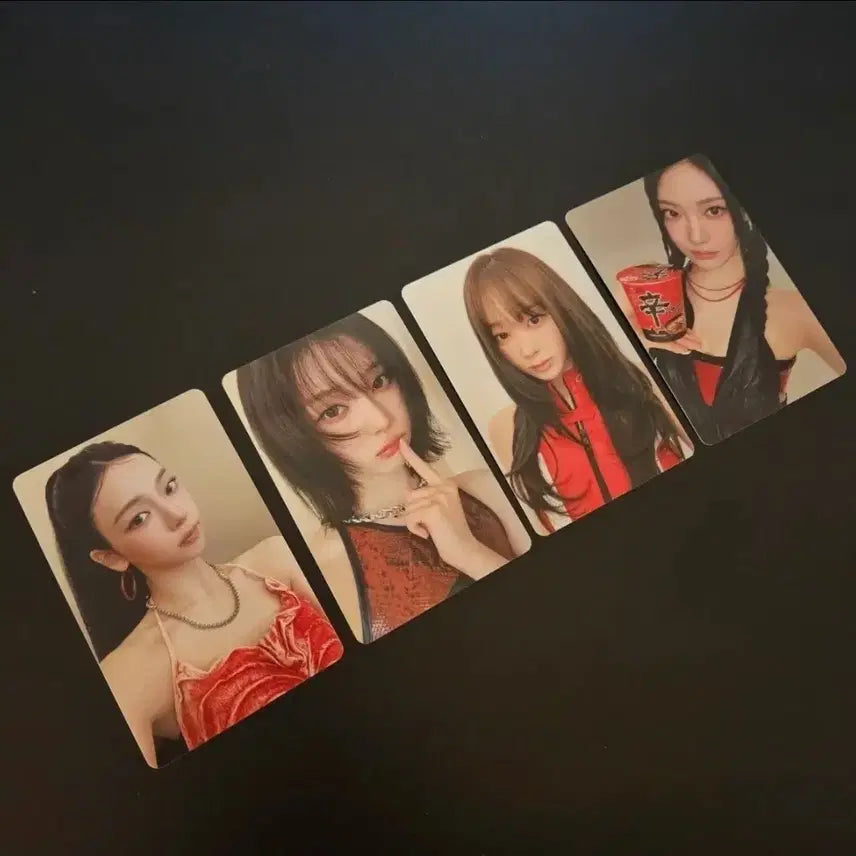 [BUNJANG] Aespa Nongshim Limited Edition Photocard / 에스파 농심 한정판 포카