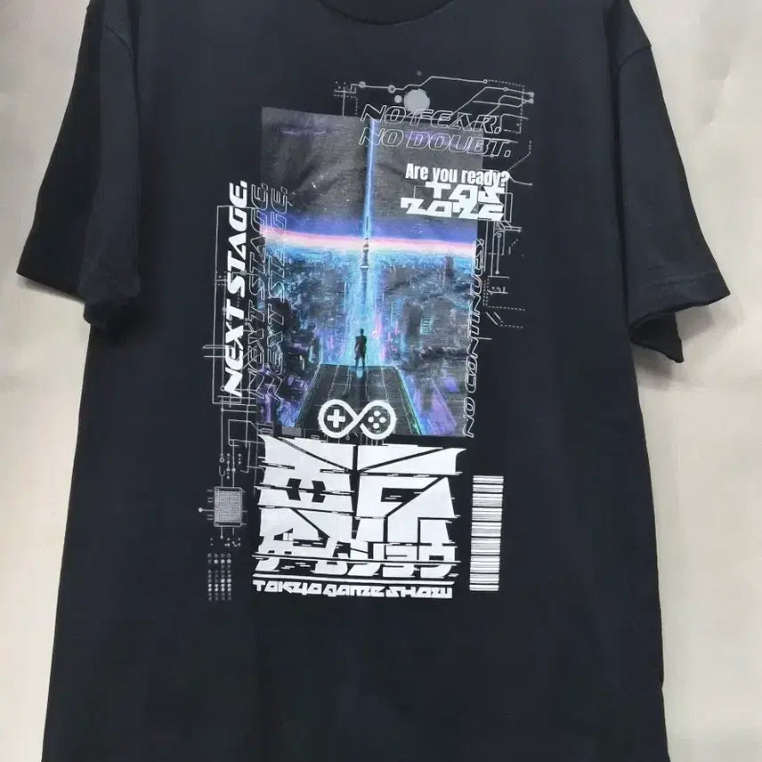 [BUNJANG] Tokyo Game Show Graphic T-Shirt Black / 도쿄 게임쇼 반팔 티셔츠 블랙