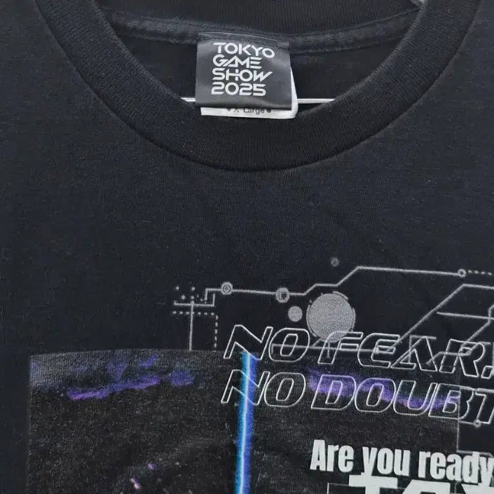[BUNJANG] Tokyo Game Show Graphic T-Shirt Black / 도쿄 게임쇼 반팔 티셔츠 블랙
