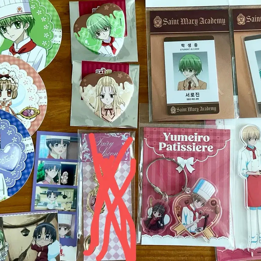 [BUNJANG] Dream Festival! Yumeiro Patissiere Merchandise Bundle Set / 꿈빛파티시엘 굿즈 처분
