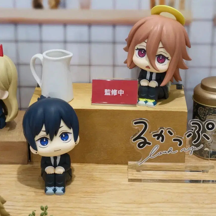 [BUNJANG] Chainsaw Man Aki &amp; Angel Devil Lucky Draw Cushion Set (Sealed) / 체인소맨 룩업 아키 천사의 악마 특전방석 포함 미개봉 세트