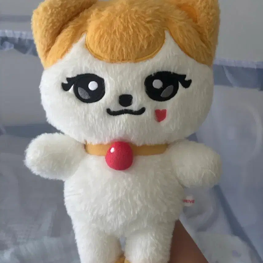 [BUNJANG] MiniB Fluffy Plush Cheese 30cm Doll / 미니브 플러피 플러쉬 치즈 30cm 인형