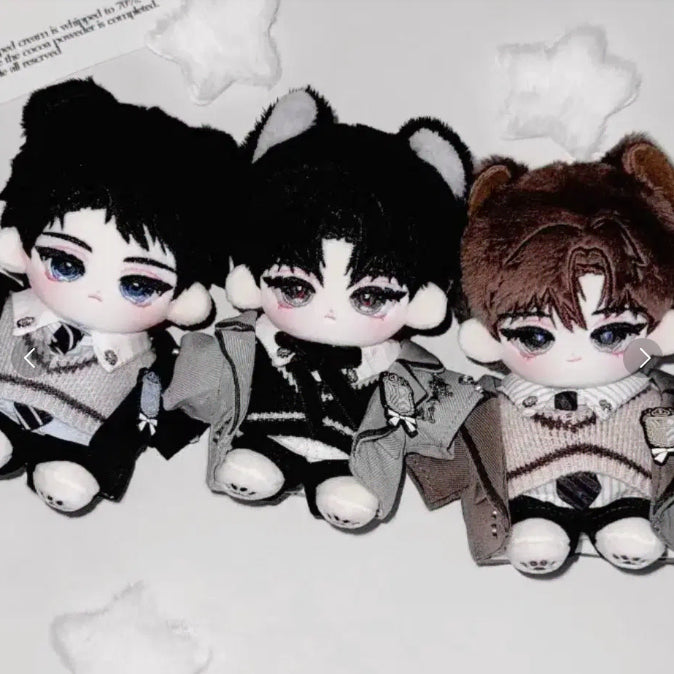 [BUNJANG] Gyaedam Chuukgeun (Solum, Yo-won, Jae-gwan) 10cm Doll Bundle Set / 괴담출근 밤결현무(솔음,요원,재관) 3체 10cm 일괄 양도