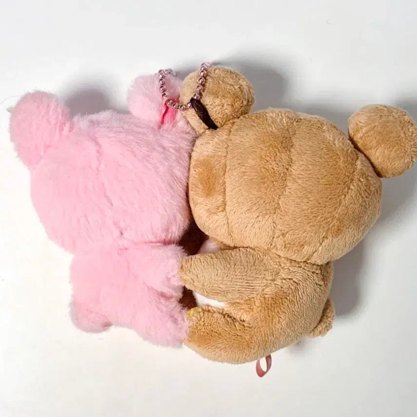 [BUNJANG] Rilakkuma Korilakkuma Nakayoshi Hugging Doll Keychain / 리락쿠마 코리락쿠마 나카요시 안은 인형키링