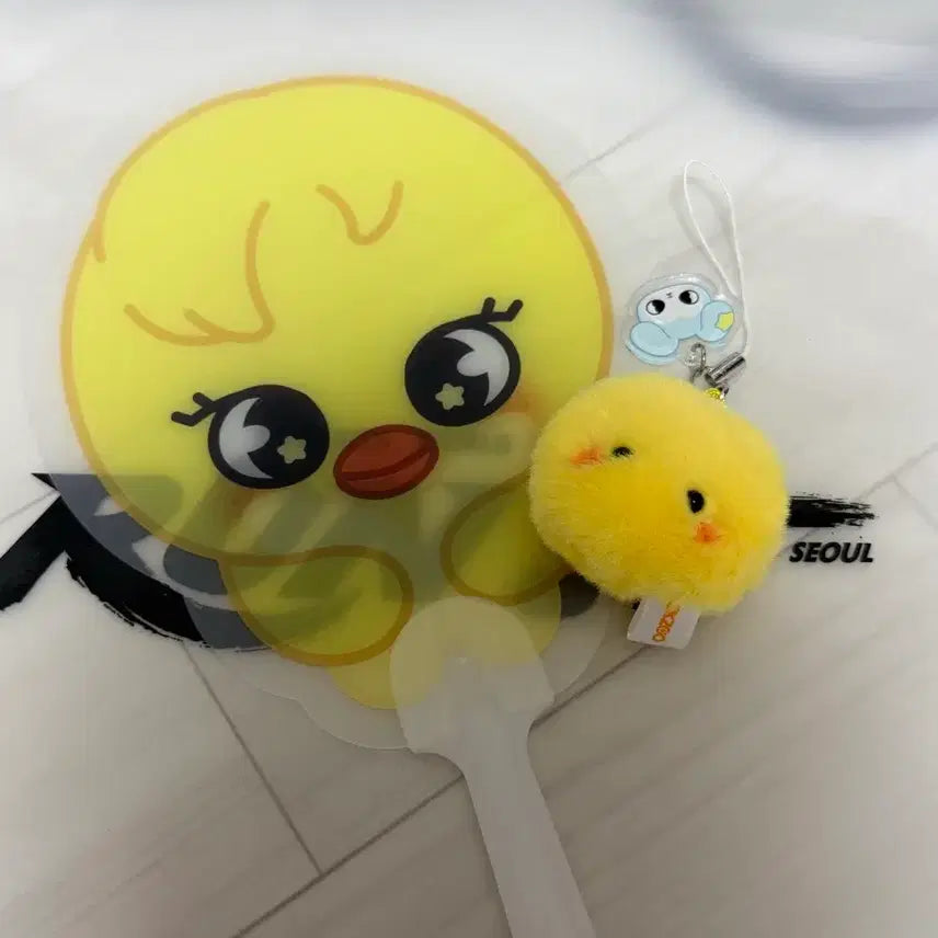 [BUNJANG] Stray Kids Run It Concert Felix Ppo-kkari Pompom Keyring Set / 스키즈 런잇 run it 콘서트 입장기프트 폼폼키링 필릭스 뽁아리 세트