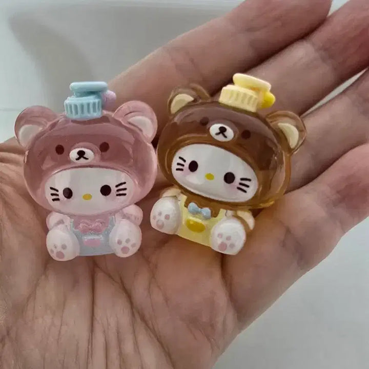 [BUNJANG] Hello Kitty x Rilakkuma Collaboration Figure 3-Set / 키티 리락 피규어 3종 세트