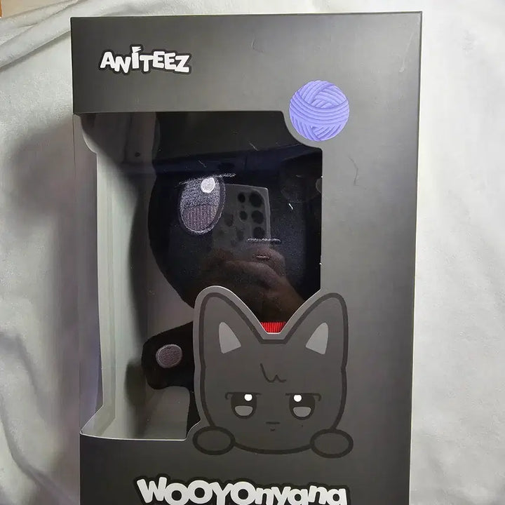 [BUNJANG] ATEEZ Wooyoung Wooyoong Plush Doll Photocard Included / 애니티즈 우요냥 봉제 인형 에이티즈 우영 (포카 포함)