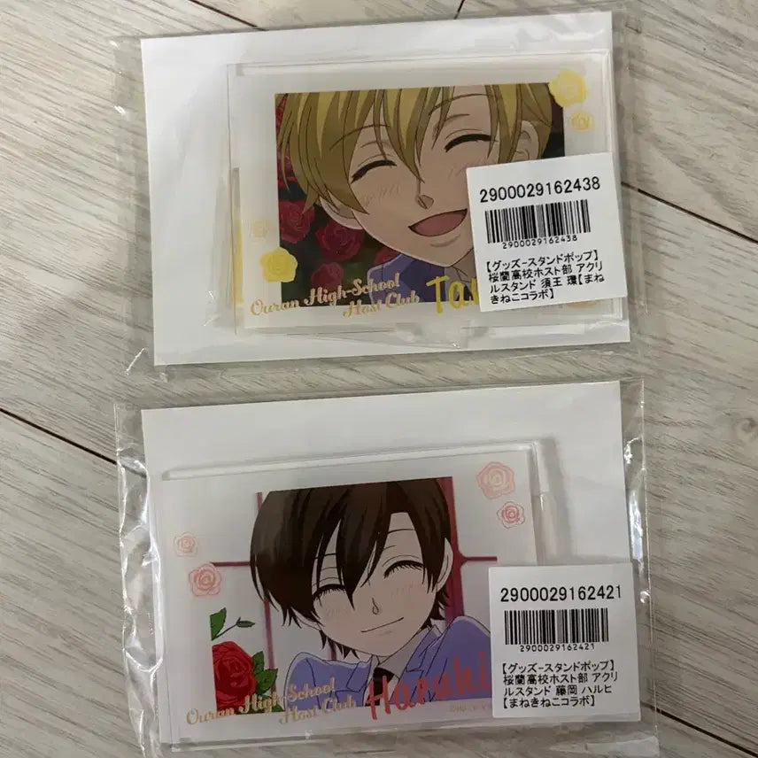 [BUNJANG] Ouran High School Host Club Manekineko Acrylic Stand Bundle Set / 일괄 오란고교 호스트부 사교클럽 마네키네코 아크릴 스탠드