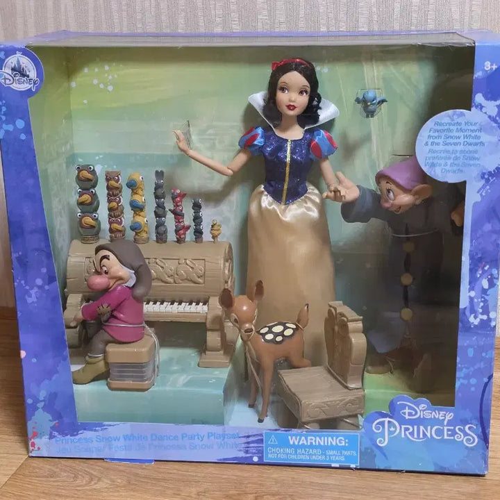[BUNJANG] Snow White Classic Doll Play Set / 백설공주 클래식돌 플레이 세트