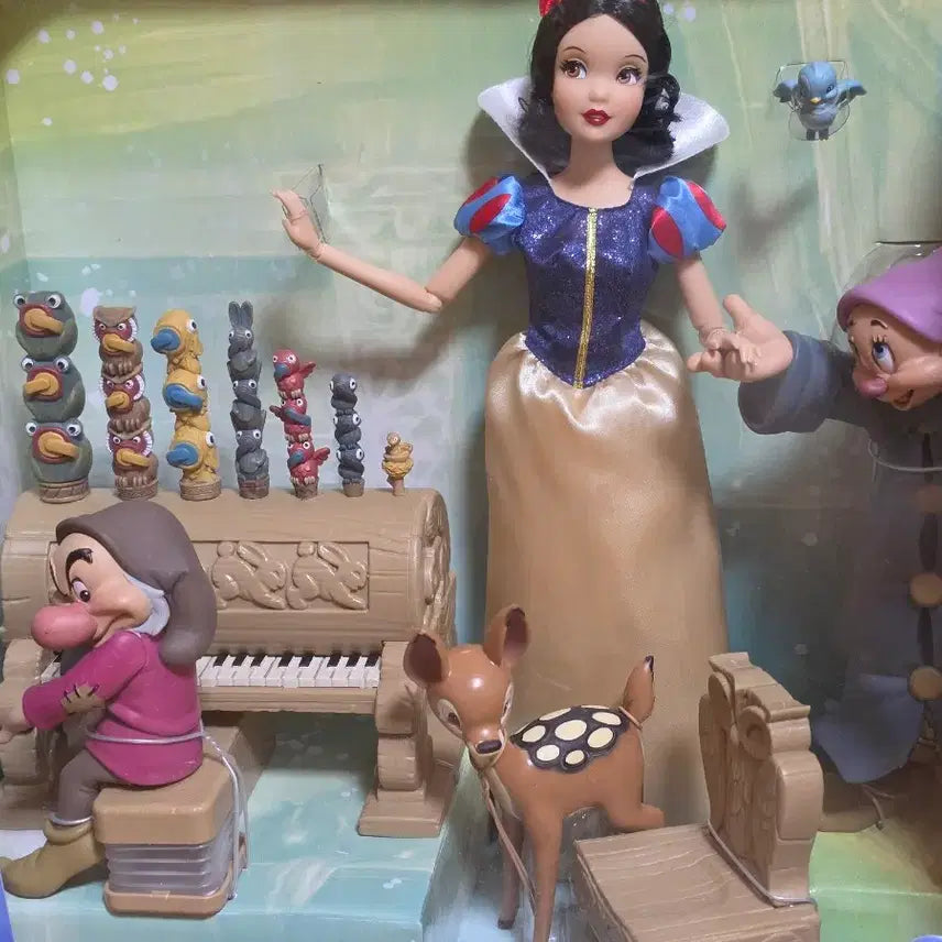 [BUNJANG] Snow White Classic Doll Play Set / 백설공주 클래식돌 플레이 세트