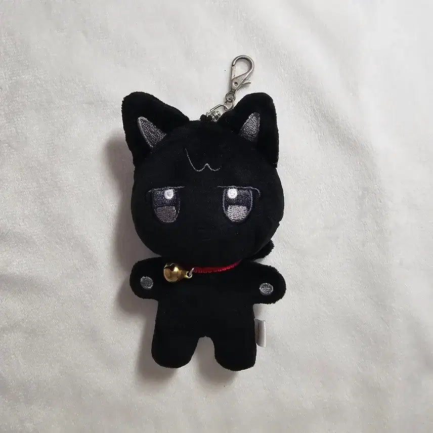 [BUNJANG] ATEEZ Wooyoung Wooyonggnyang Plushie Keychain / 애니티즈 우요냥 인형 키링 에이티즈 우영 (포카 포함)