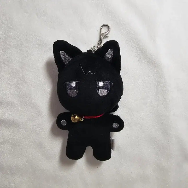 [BUNJANG] ATEEZ Wooyoung Wooyonggnyang Plushie Keychain / 애니티즈 우요냥 인형 키링 에이티즈 우영 (포카 포함)