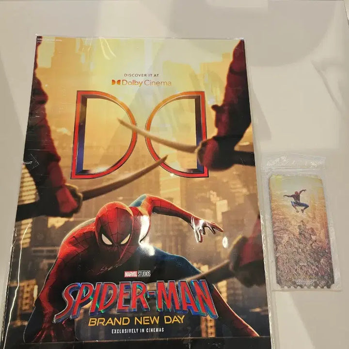 [BUNJANG] Spider-Man Brand New Day Megabox Merchandise / 스파이더맨 브랜드 뉴 데이 메가박스 굿즈(포스터+티켓)